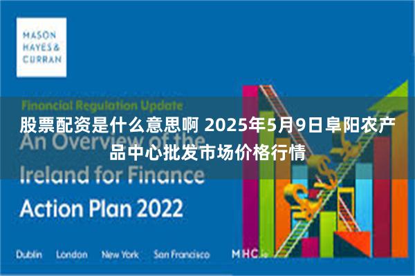 股票配资是什么意思啊 2025年5月9日阜阳农产品中心批发市场价格行情